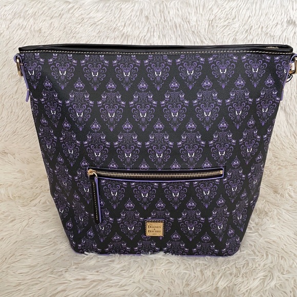 Dooney & Bourke Haunted Mansion Hobo Bag - Picture 2 of 9